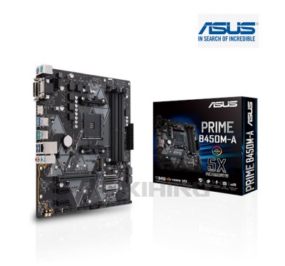 MAINBOARD (เมนบอร์ด) AM4 ASUS PRIME B450M-A mATX